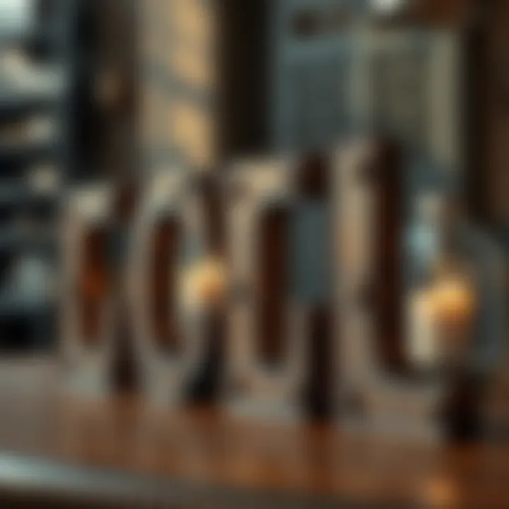 Magnificent Exploring Rustic Metal Letters: A Unique Decor Element