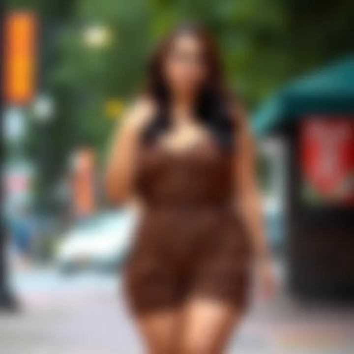 Magnificent Exploring the Versatility of Plus Size Brown Rompers