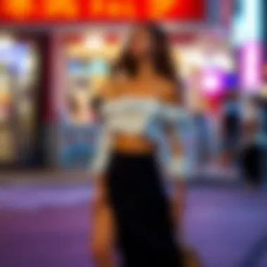 Magnificent Exploring the Versatility of the Off-the-Shoulder Two-Piece Skirt Set Magnificent Exploring the Versatility of the Off-the-Shoulder Two-Piece Skirt Set