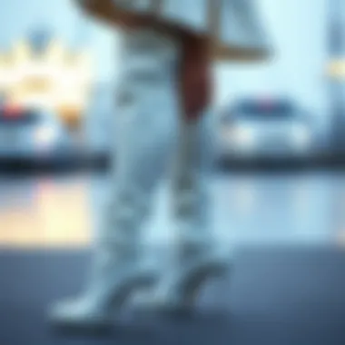 Magnificent The Allure of White Thigh High Heel Boots Magnificent The Allure of White Thigh High Heel Boots