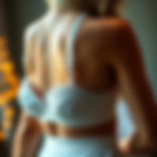 Elegant Design of a Backless Bra