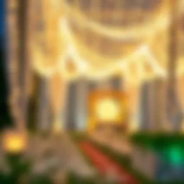 Notable Elevating Your Wedding Ambiance with Curtains and Lights