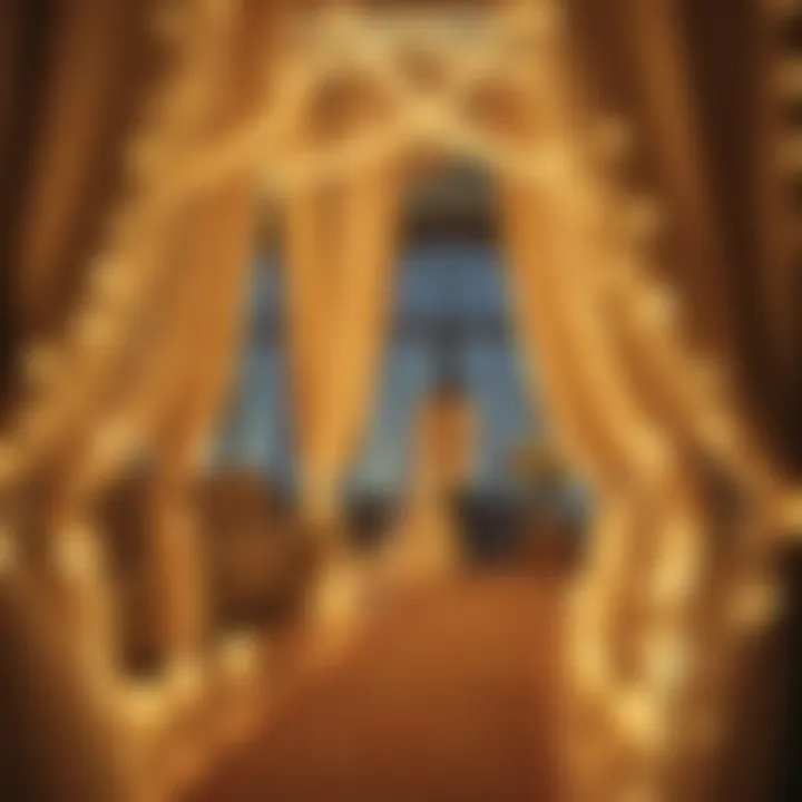 Elevating Your Wedding Ambiance with Curtains and Lights Summary