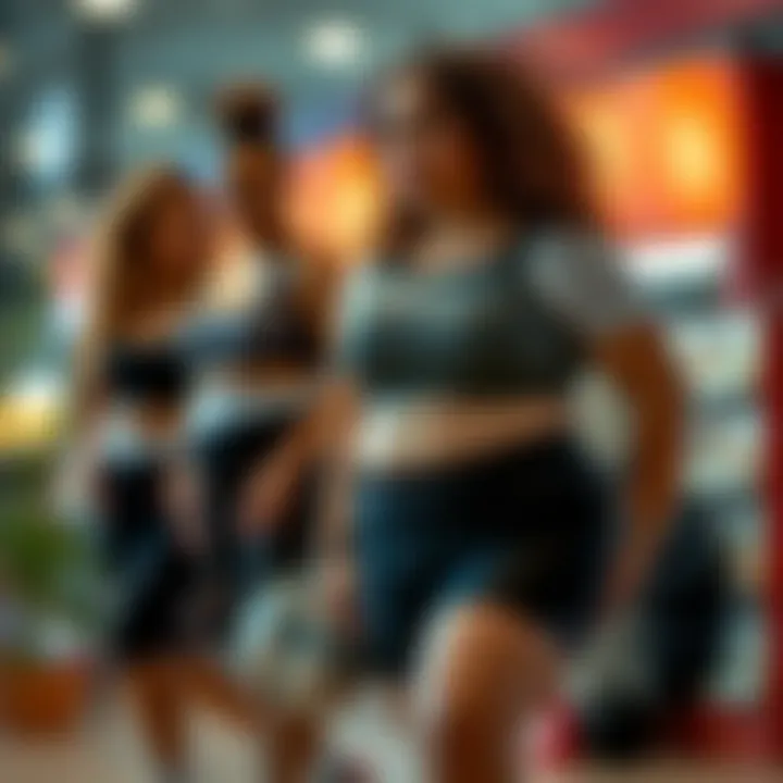 Variety of styles for plus-size compression shorts