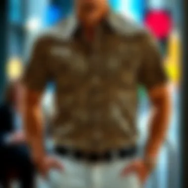 Exploring Men's Cheetah Button-Up Shirts: A Detailed Examination Summary