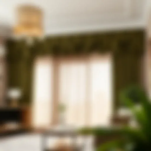 Exploring Olive Green Valance Curtains: A Comprehensive Guide Introduction