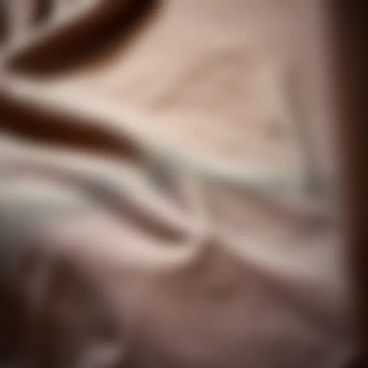 Close-up of fabric texture used in harem pants jumpsuits