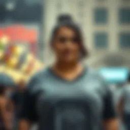 Exploring Plus Size V Neck Graphic Tees: A Comprehensive Guide Introduction