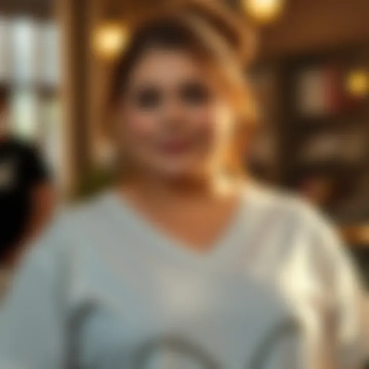 Notable Exploring Plus Size V Neck Graphic Tees: A Comprehensive Guide