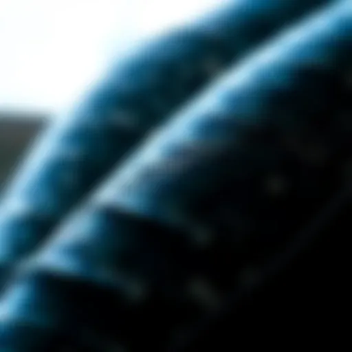 Close-up view of scrunch bum fabric showcasing texture and stretch