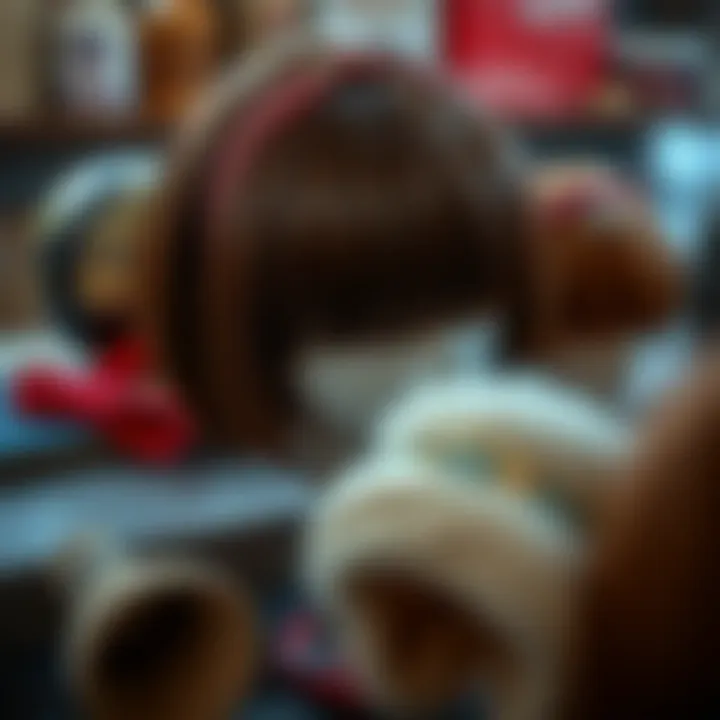 Diverse Materials of Short Headband Wigs Various materials used in short headband wigs