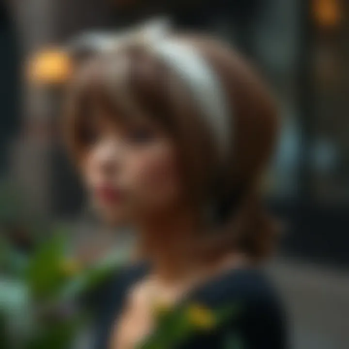 Versatility in Styling Short Headband Wigs Versatile styling options for short headband wigs