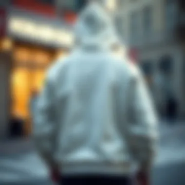 Versatile Minimalist Hoodie A stylish hooded sweatshirt in a minimalist design, showcasing its versatility.