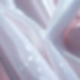 A close-up of sparkle sheer fabric showcasing its shimmering quality