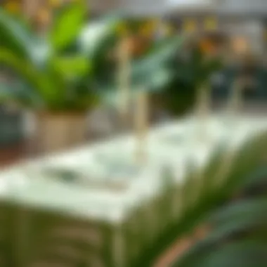 Exploring the Aesthetic and Functional Appeal of Palm Tree Table Runners Summary Exploring the Aesthetic and Functional Appeal of Palm Tree Table Runners Summary