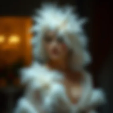 Notable Exploring the Allure of Sheer Robes Embellished with Feathers Notable Exploring the Allure of Sheer Robes Embellished with Feathers