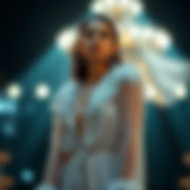 Exploring the Allure of Sheer Robes Embellished with Feathers Summary Exploring the Allure of Sheer Robes Embellished with Feathers Summary