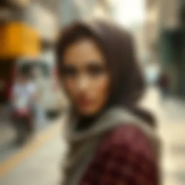 Creative personal expressions through hijab styling