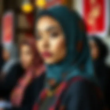 Modern adaptations of hijab styles