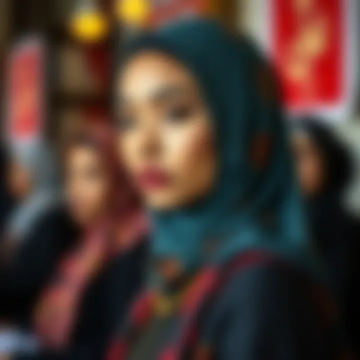 Modern adaptations of hijab styles