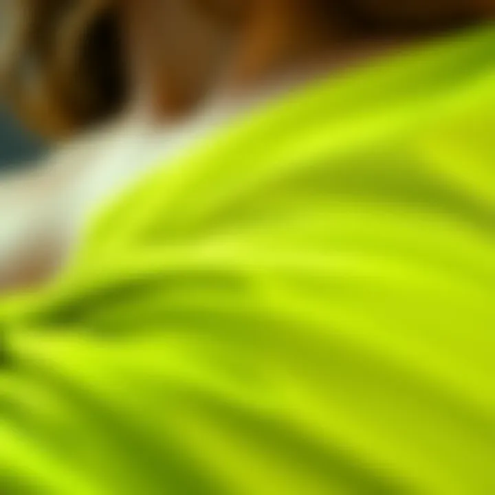 Close-up of bandage dress fabric texture