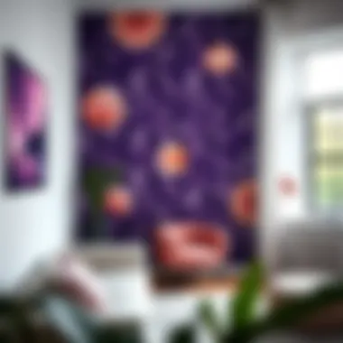 Notable Exploring the Nuances of Purple and Gray Wall Decor: A Harmonious Fusion