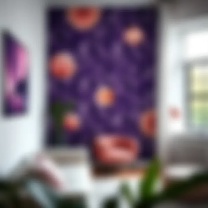 Notable Exploring the Nuances of Purple and Gray Wall Decor: A Harmonious Fusion