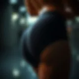 Stylish spandex butt lifter showcasing its design