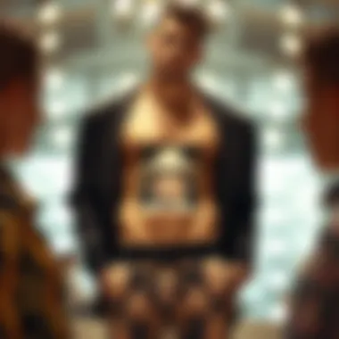 Identity Expression Through Fashion Choices A conceptual illustration of identity expression through clothing choices