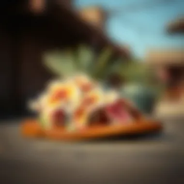 Floral Print Flat Sandals: A Comprehensive Overview Summary