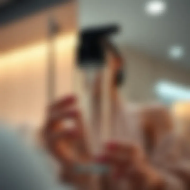 Enhancing User Experience with Airless Pump Technology Consumer-friendly airless pump bottle in use