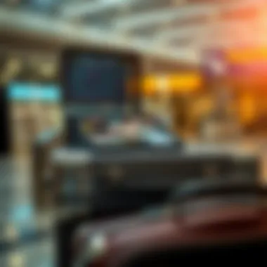 Makeup luggage adhering to travel regulations at an airport