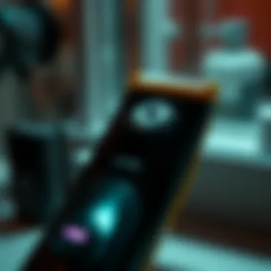 User-friendly controls of a bikini trimmer