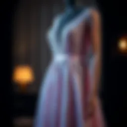 Glittering evening dress for teens