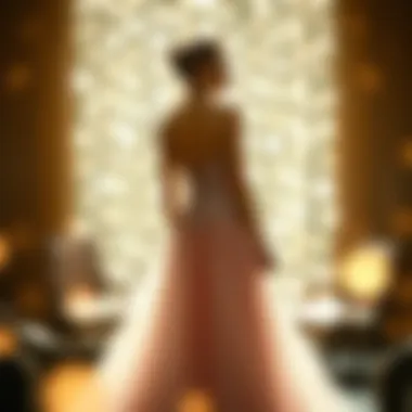 Prom-ready sparkly gown