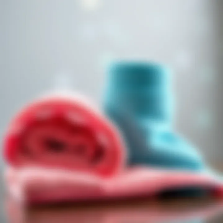 Comparison of super absorbent towel vs traditional towel