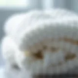 Luxurious Texture of Super Absorbent Hair Towel Luxurious texture of super absorbent hair towel