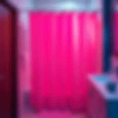 Maintenance tips for neon shower curtains illustrated