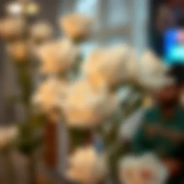 Notable The Allure of White Faux Roses in Fashion and Decor Notable The Allure of White Faux Roses in Fashion and Decor