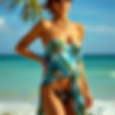 The Art of Coordination: Swimsuit and Sarong Pairings Summary The Art of Coordination: Swimsuit and Sarong Pairings Summary