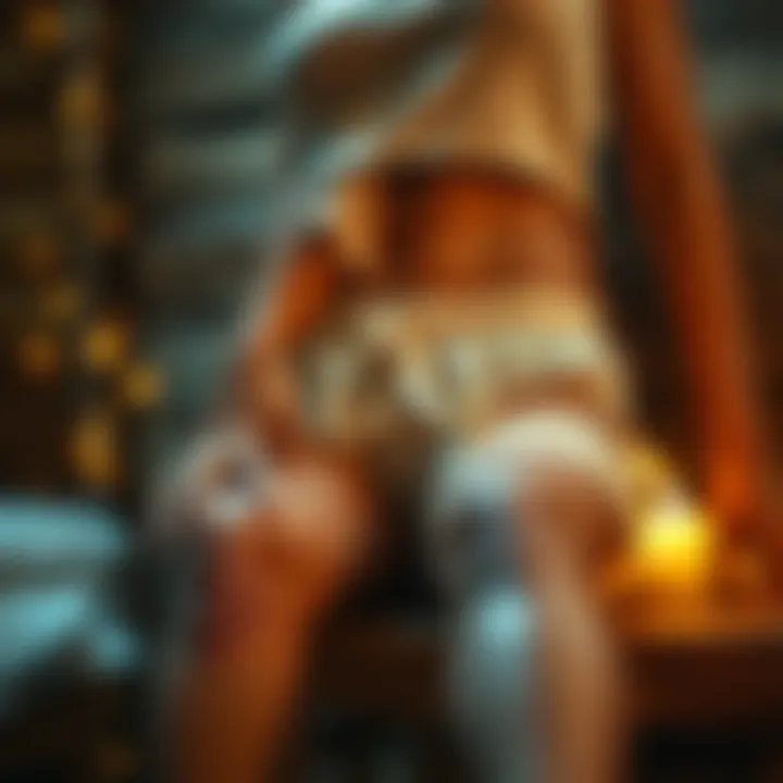 Care instructions for maintaining sauna shorts