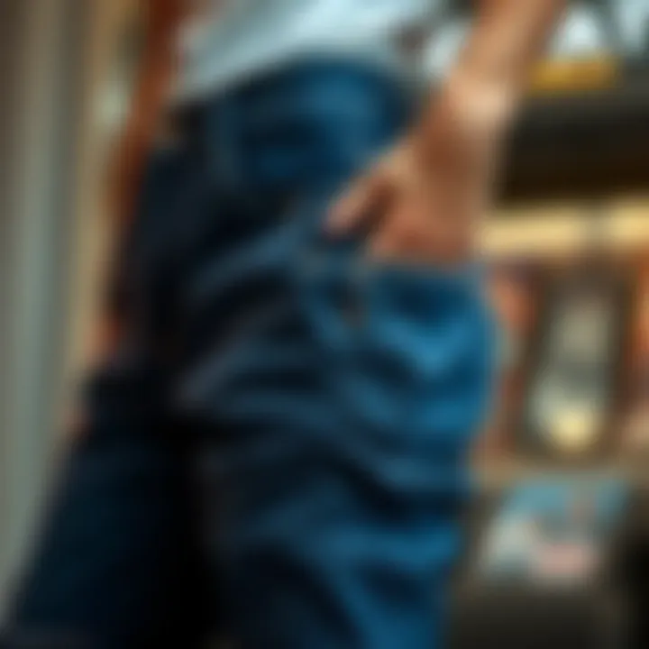 The Functional Elegance of Jeans with Flap Pockets Summary