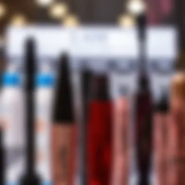 Comparative Analysis of Mascara Brands A visually appealing comparison chart of SheGlam mascara and competitor products