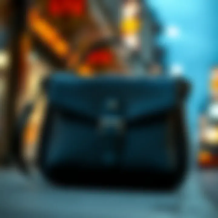 Notable The Rock Style Flap Shoulder Bag: A Comprehensive Analysis