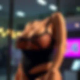 Elegant plus size faja body shaper showcasing a modern design