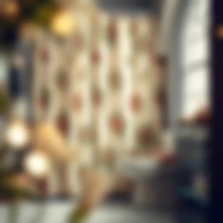 Notable The Versatility of Beige Floral Shower Curtains in Modern Decor