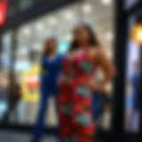 A vibrant plus size stretch jumpsuit showcasing a modern design.